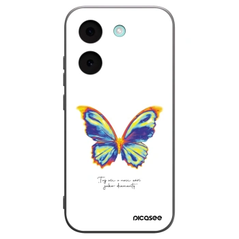 Picasee Μαύρη θήκη σιλικόνης για Xiaomi Poco X8 Pro - Diamanty White