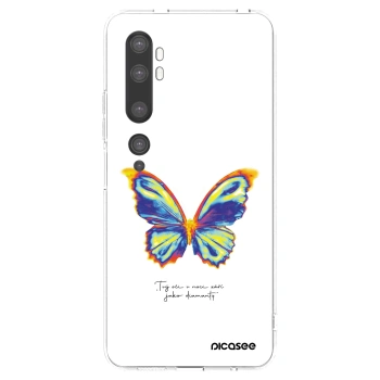 Picasee διαφανής θήκη σιλικόνης Xiaomi Mi Note 10 (Pro) - Diamanty White