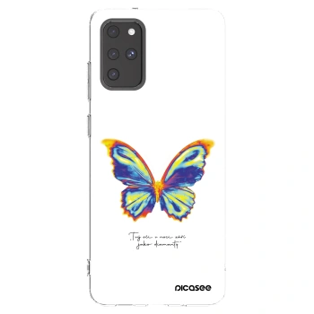 Picasee διαφανής θήκη σιλικόνης Samsung Galaxy S20+ G985F - Diamanty White