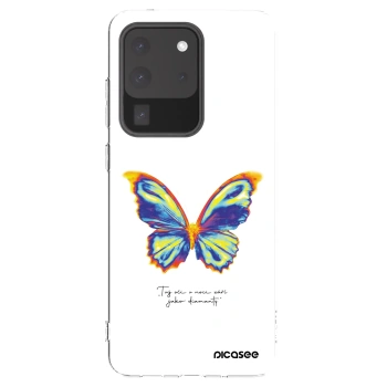 Picasee διαφανής θήκη σιλικόνης Samsung Galaxy S20 Ultra 5G G988F - Diamanty White