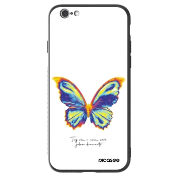 Θήκη για Apple iPhone 6/6S - Diamanty White