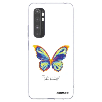 Picasee διαφανής θήκη σιλικόνης Xiaomi Mi Note 10 Lite - Diamanty White