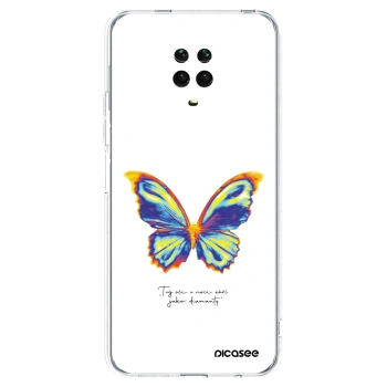 Picasee διαφανής θήκη σιλικόνης Xiaomi Redmi Note 9S - Diamanty White