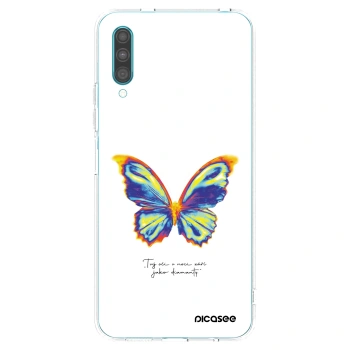 Picasee διαφανής θήκη σιλικόνης Samsung Galaxy A30s A307F - Diamanty White