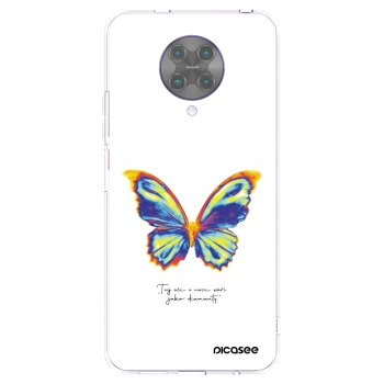 Picasee διαφανής θήκη σιλικόνης Xiaomi Poco F2 Pro - Diamanty White