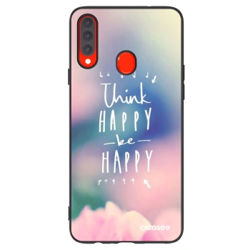 Θήκη για Samsung Galaxy A20s - Think happy be happy