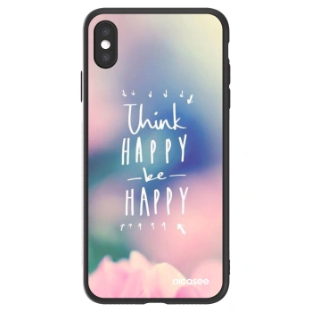 Picasee ULTIMATE CASE για Apple iPhone XS Max - Think happy be happy