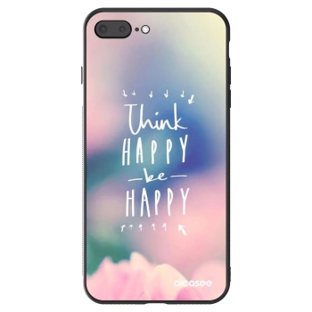Θήκη για Apple iPhone 8 Plus - Think happy be happy