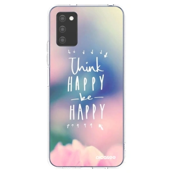 Θήκη για Samsung Galaxy A03s A037G - Think happy be happy