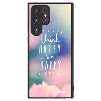 Picasee ULTIMATE CASE για Samsung Galaxy S22 Ultra 5G - Think happy be happy