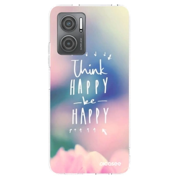 Picasee διαφανής θήκη σιλικόνης Xiaomi Redmi 10 5G - Think happy be happy