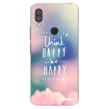 Picasee διαφανής θήκη σιλικόνης Xiaomi Redmi 7 - Think happy be happy