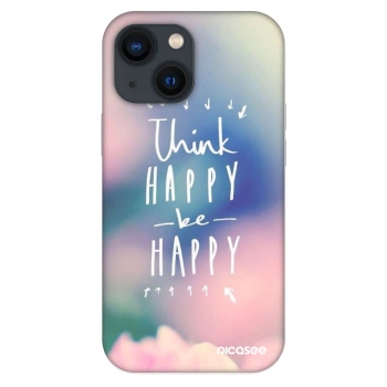Θήκη για Apple iPhone 13 mini - Think happy be happy