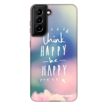 Θήκη για Samsung Galaxy S21 FE 5G - Think happy be happy