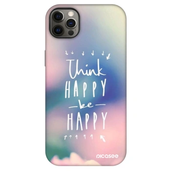 Θήκη για Apple iPhone 12 Pro Max - Think happy be happy