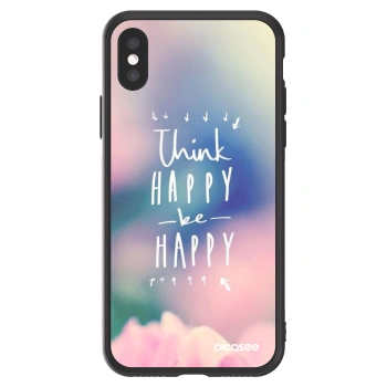 Picasee ULTIMATE CASE για Apple iPhone X/XS - Think happy be happy