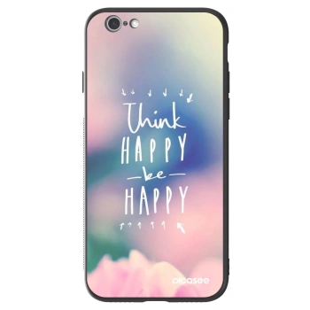Θήκη για Apple iPhone 6/6S - Think happy be happy