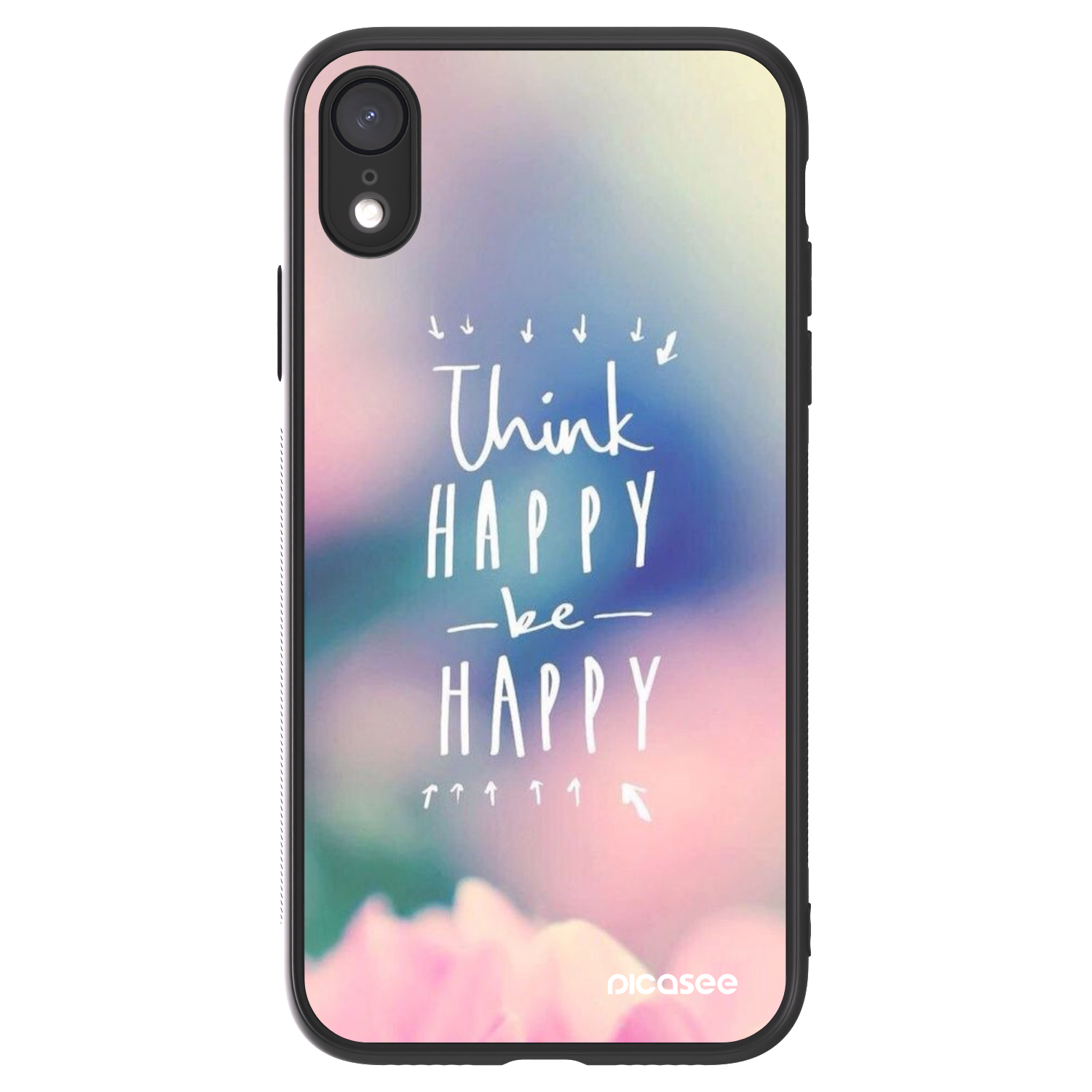 Picasee ULTIMATE CASE για Apple iPhone XR - Think happy be happy