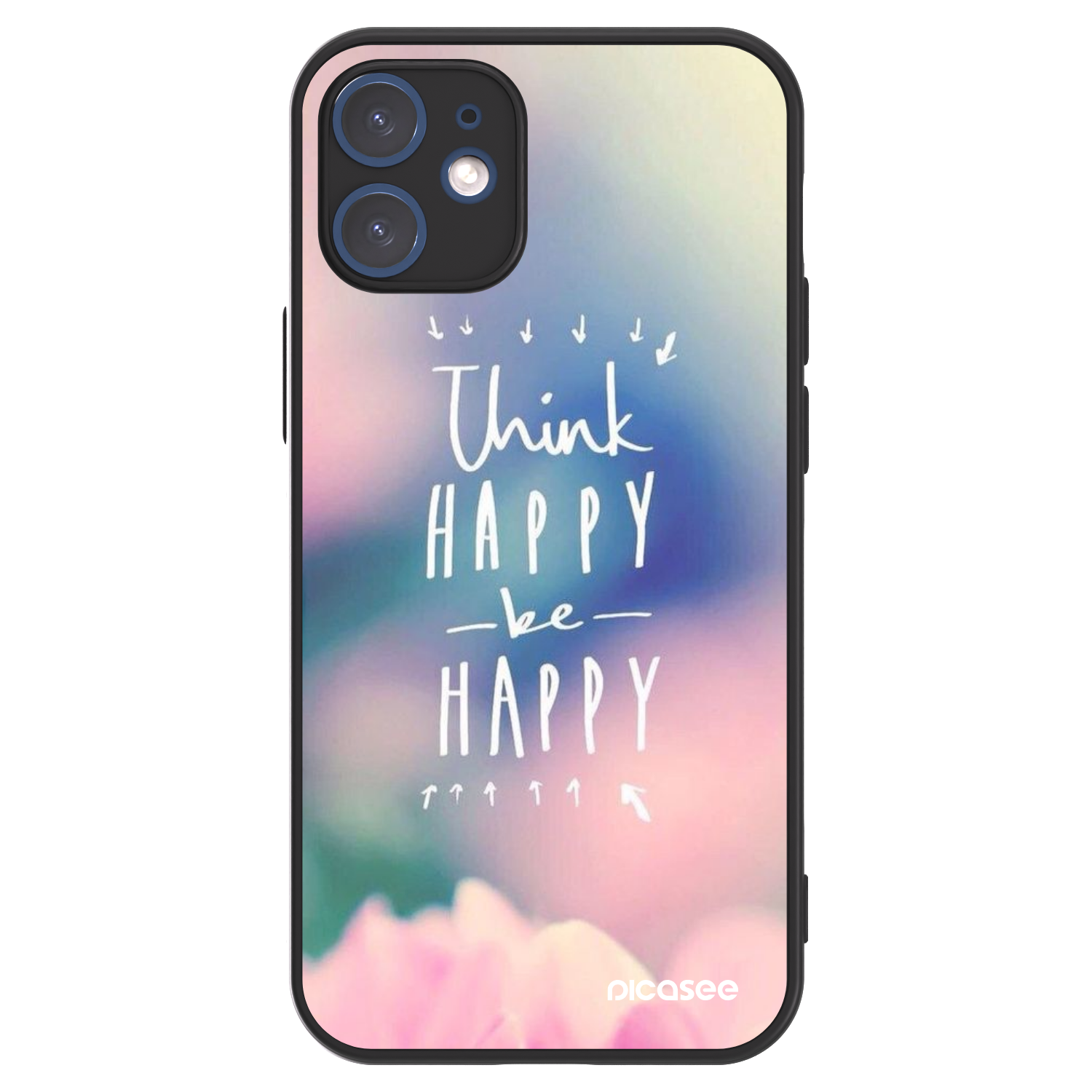 Picasee ULTIMATE CASE για Apple iPhone 12 mini - Think happy be happy