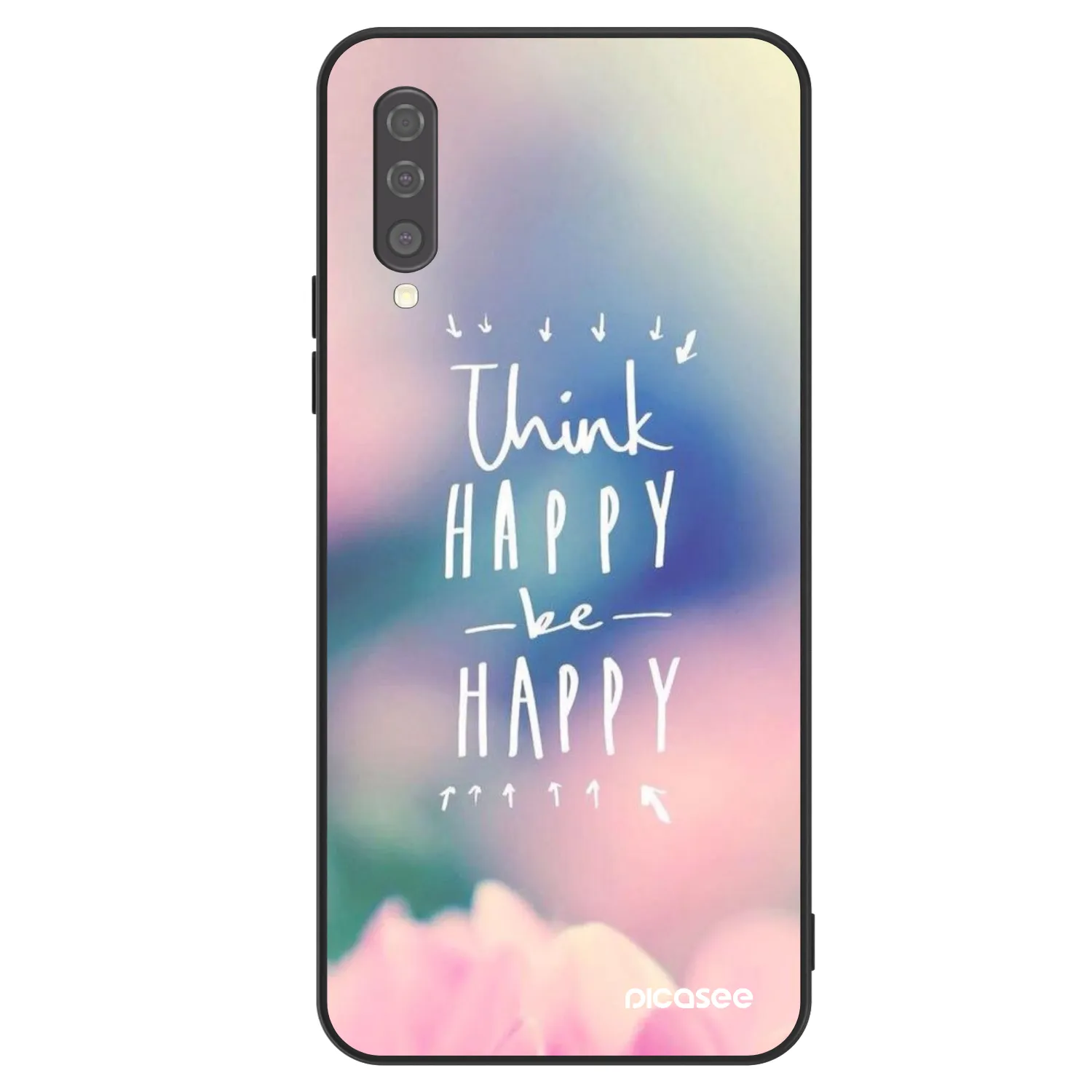 Picasee ULTIMATE CASE για Samsung Galaxy A50 A505F - Think happy be happy