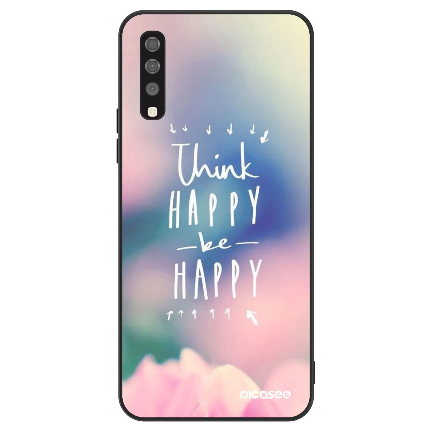 Picasee ULTIMATE CASE για Samsung Galaxy A70 A705F - Think happy be happy