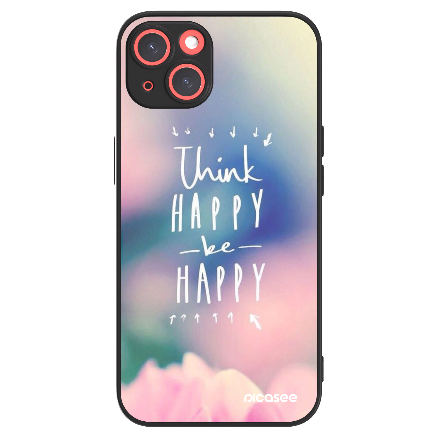 Picasee ULTIMATE CASE για Apple iPhone 13 - Think happy be happy