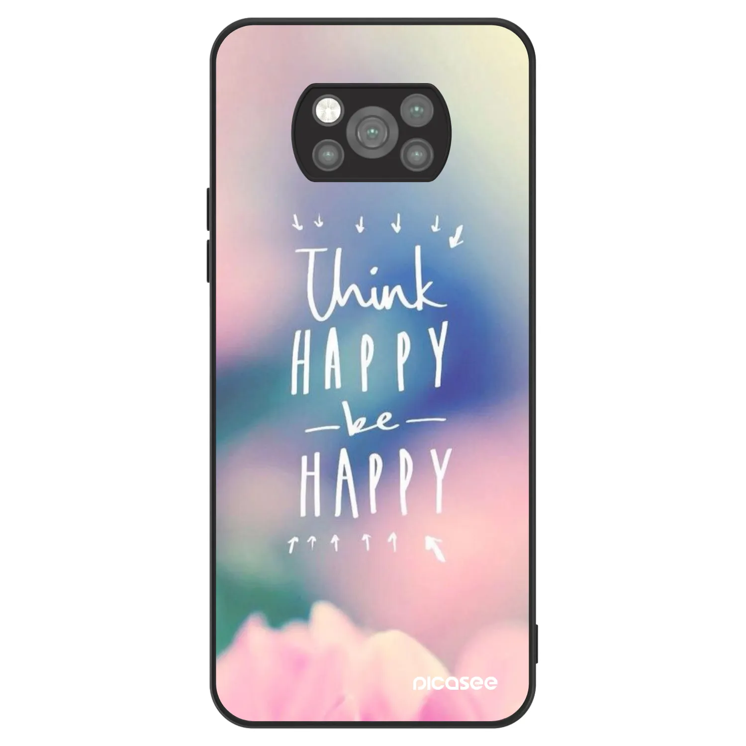 Picasee ULTIMATE CASE για Xiaomi Poco X3 Pro - Think happy be happy