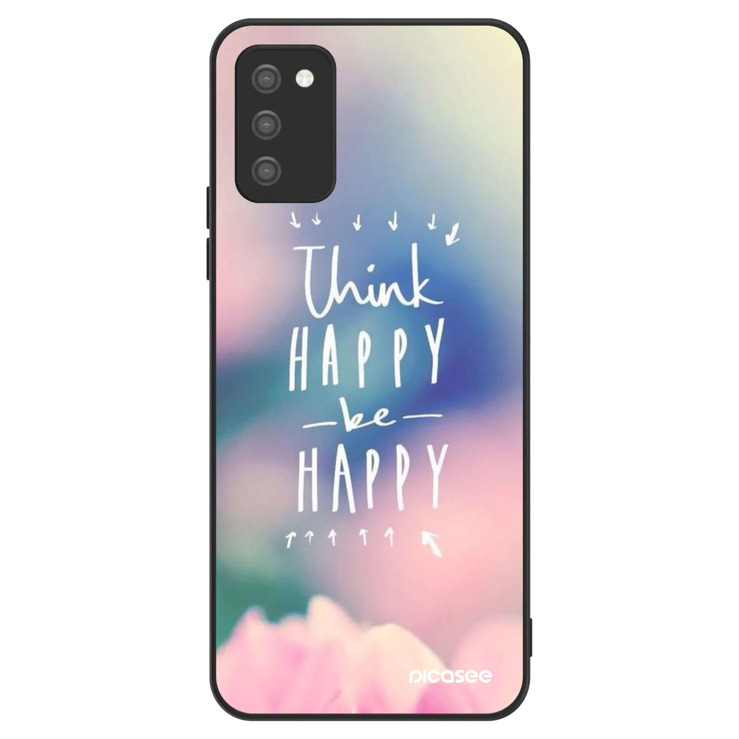 Picasee ULTIMATE CASE για Samsung Galaxy A02s A025G - Think happy be happy