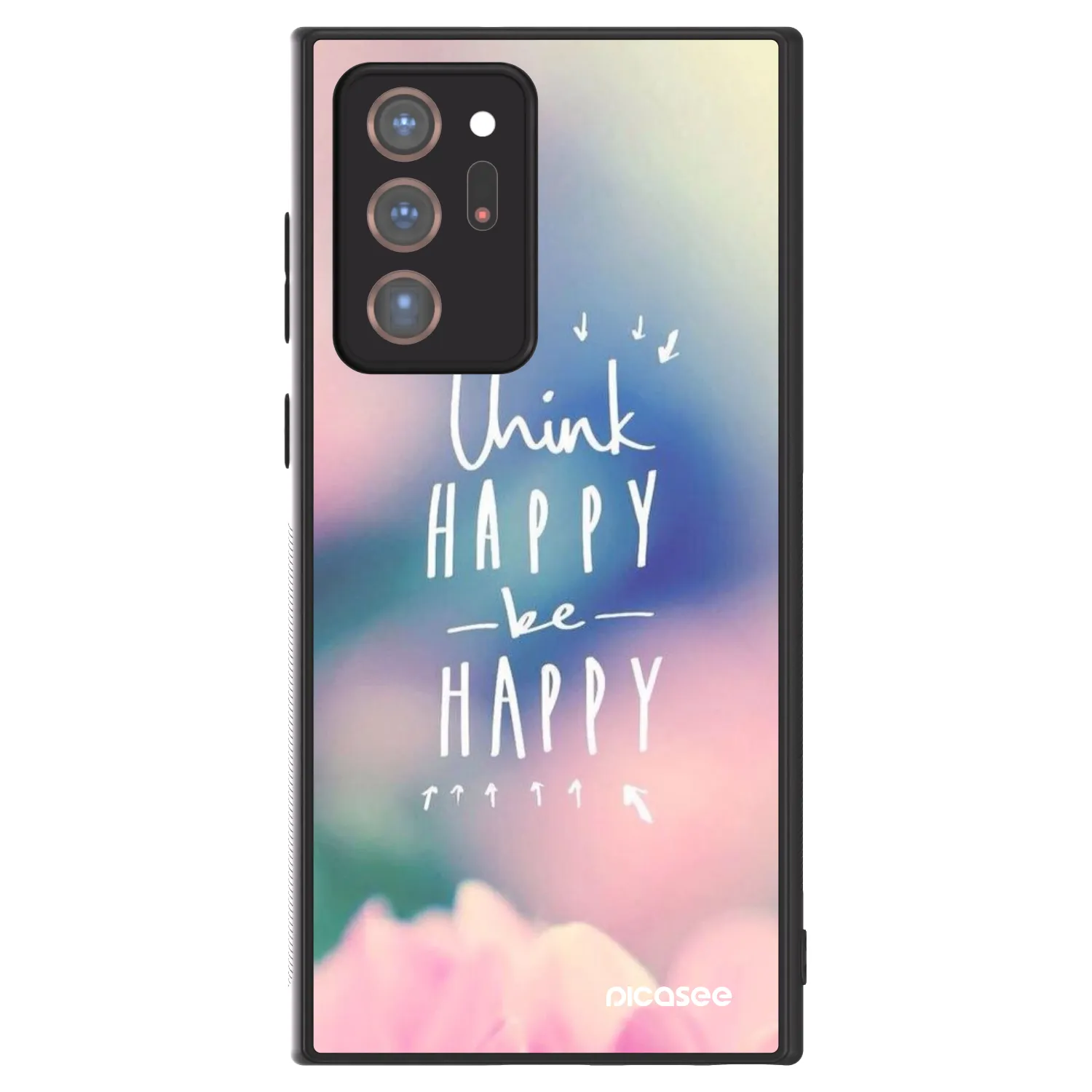 Picasee ULTIMATE CASE για Samsung Galaxy Note 20 Ultra - Think happy be happy