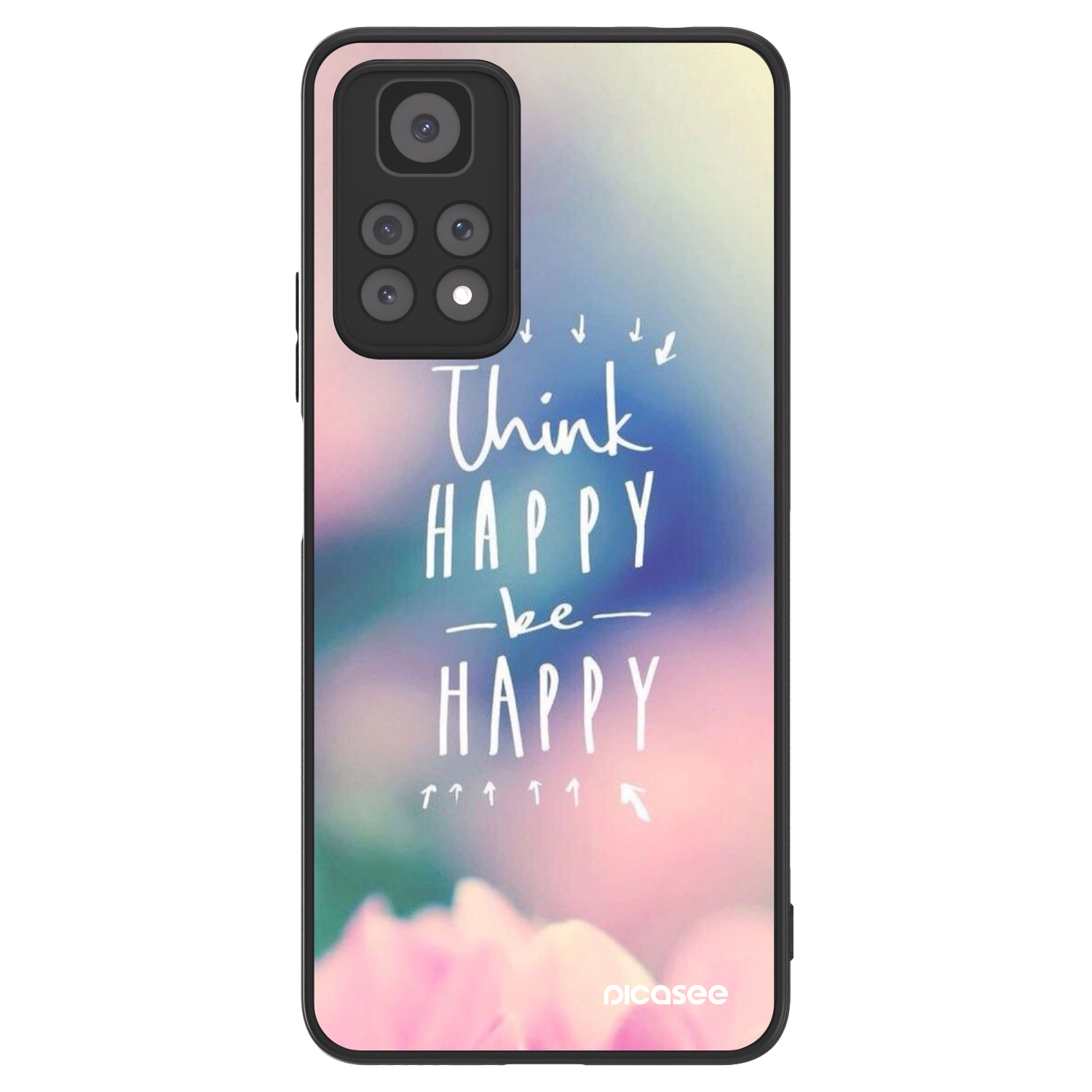 Picasee ULTIMATE CASE για Xiaomi Redmi Note 11 Pro 5G - Think happy be happy