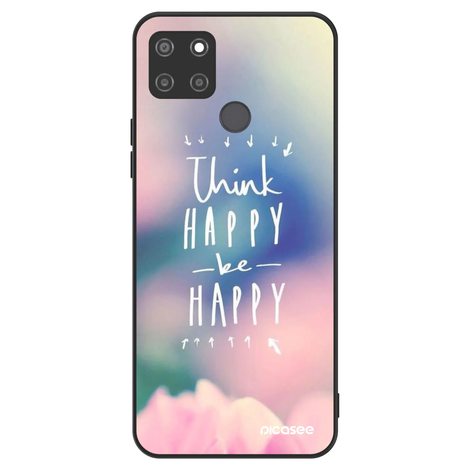 Picasee ULTIMATE CASE για Realme C21Y - Think happy be happy