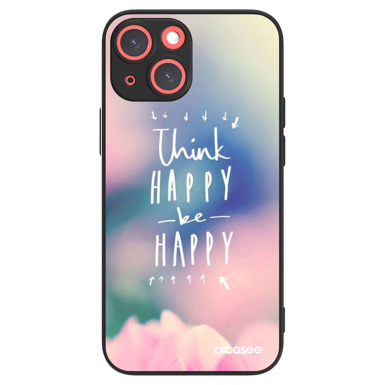 Picasee ULTIMATE CASE MagSafe pro Apple iPhone 13 mini - Think happy be happy