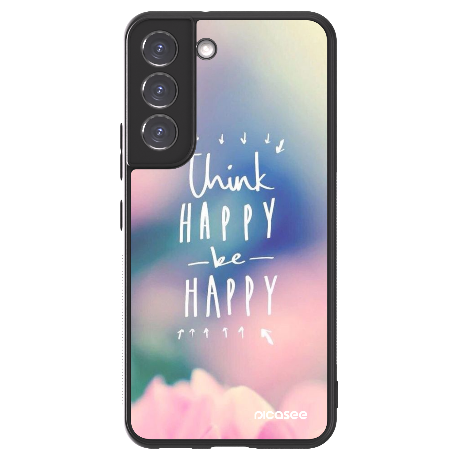 Picasee ULTIMATE CASE PowerShare για Samsung Galaxy S22 5G - Think happy be happy