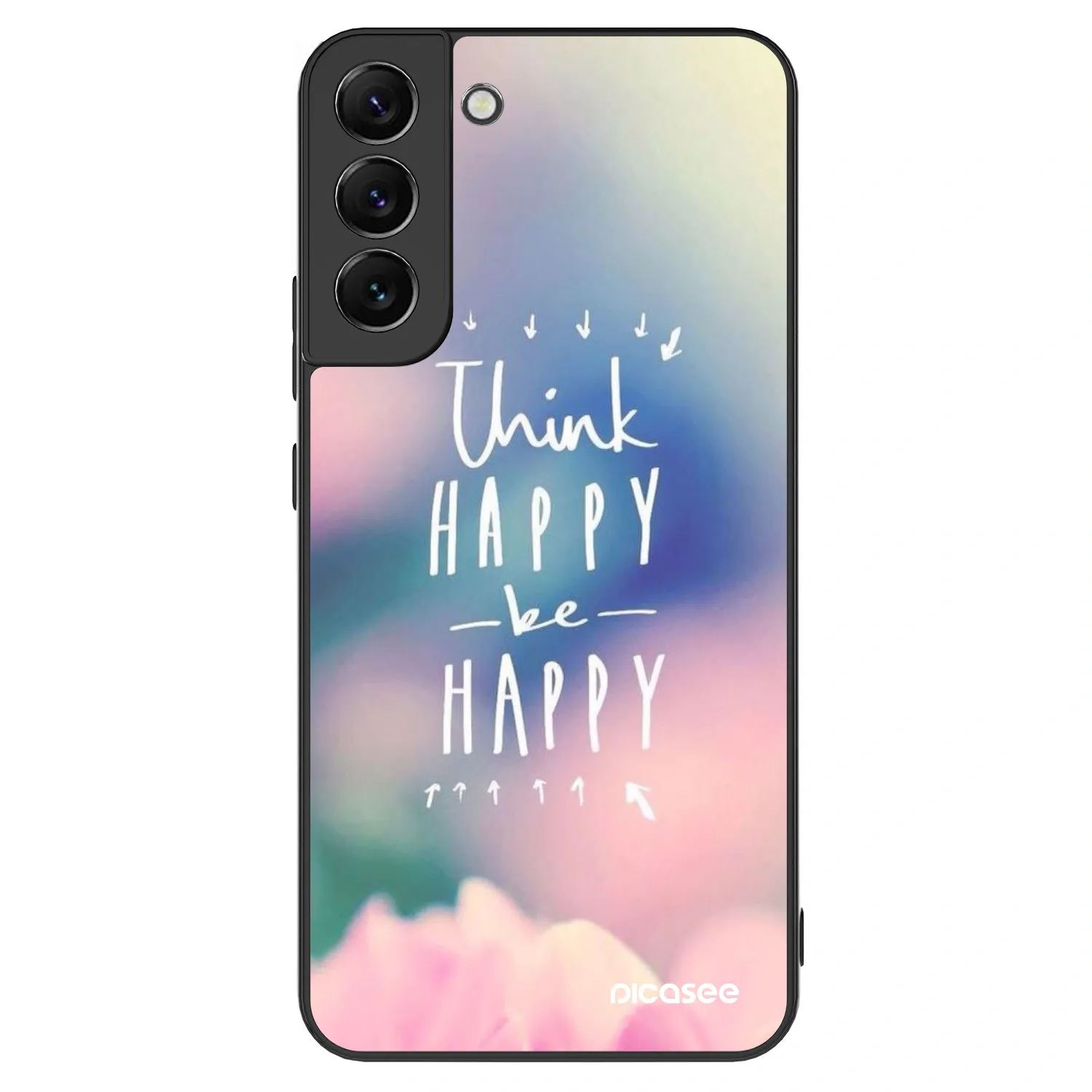 Picasee ULTIMATE CASE PowerShare για Samsung Galaxy S22+ 5G - Think happy be happy
