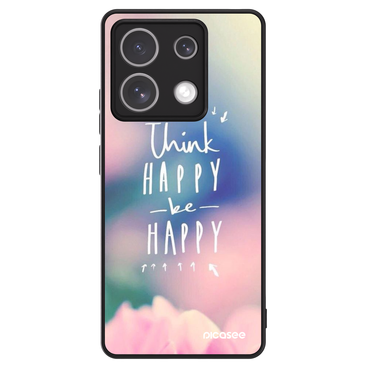 Picasee ULTIMATE CASE για Xiaomi Redmi Note 13 5G - Think happy be happy
