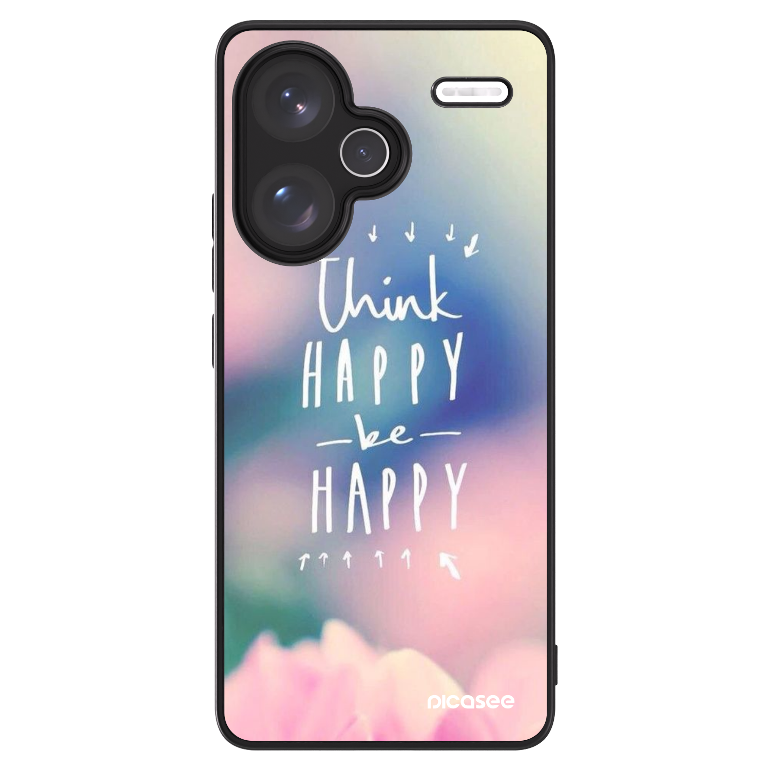 Picasee ULTIMATE CASE για Xiaomi Redmi Note 13 Pro+ 5G - Think happy be happy