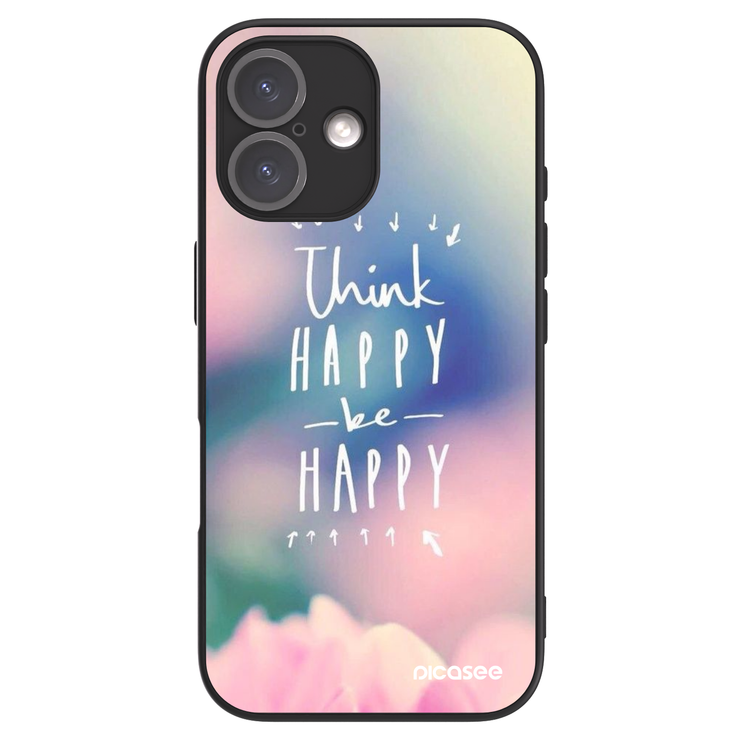 Picasee ULTIMATE CASE MagSafe pro Apple iPhone 16 - Think happy be happy