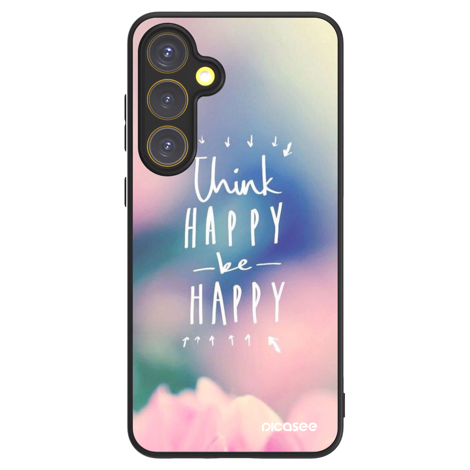 Picasee ULTIMATE CASE PowerShare για Samsung Galaxy S24 FE S721B - Think happy be happy