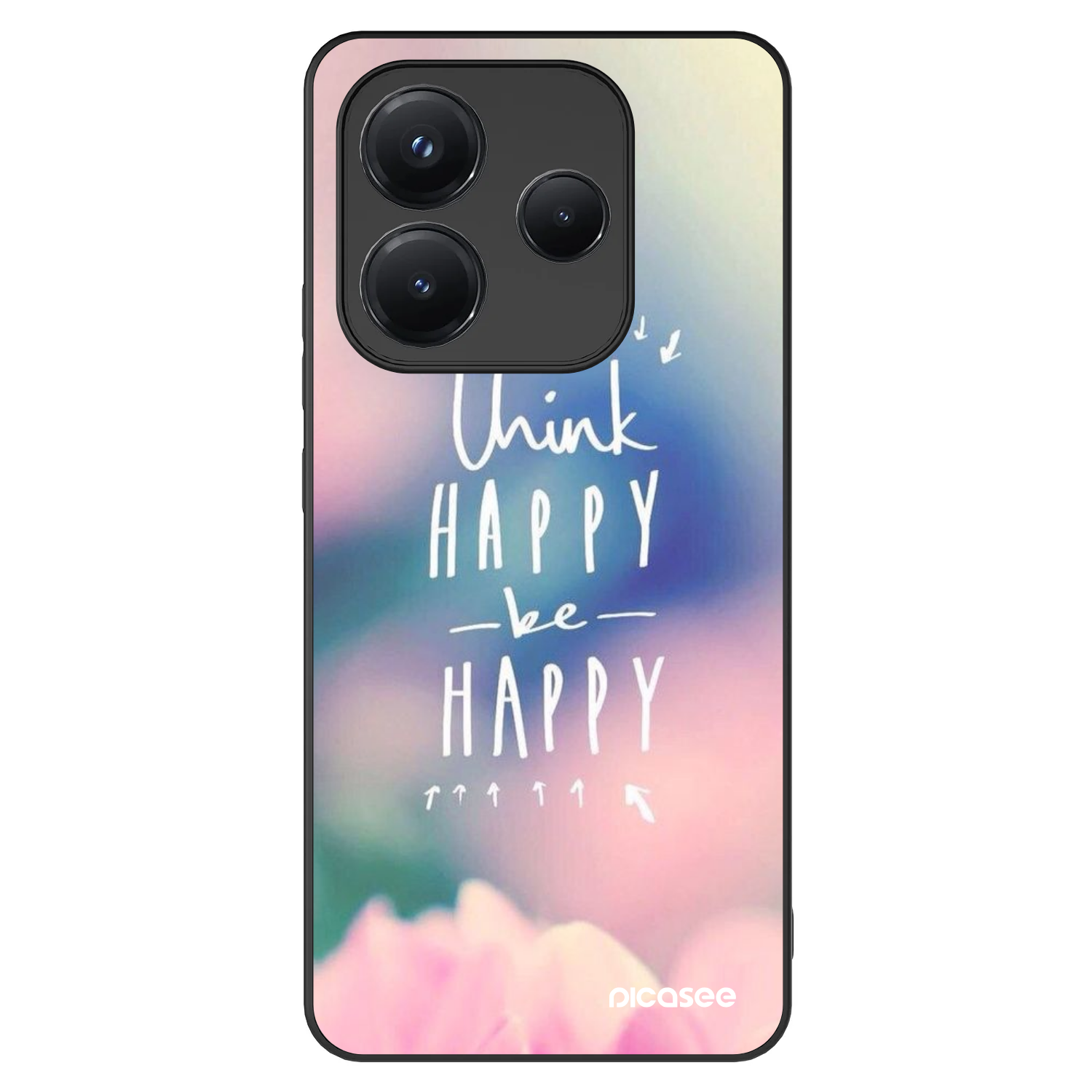 Picasee ULTIMATE CASE για Xiaomi Redmi Note 14 5G - Think happy be happy