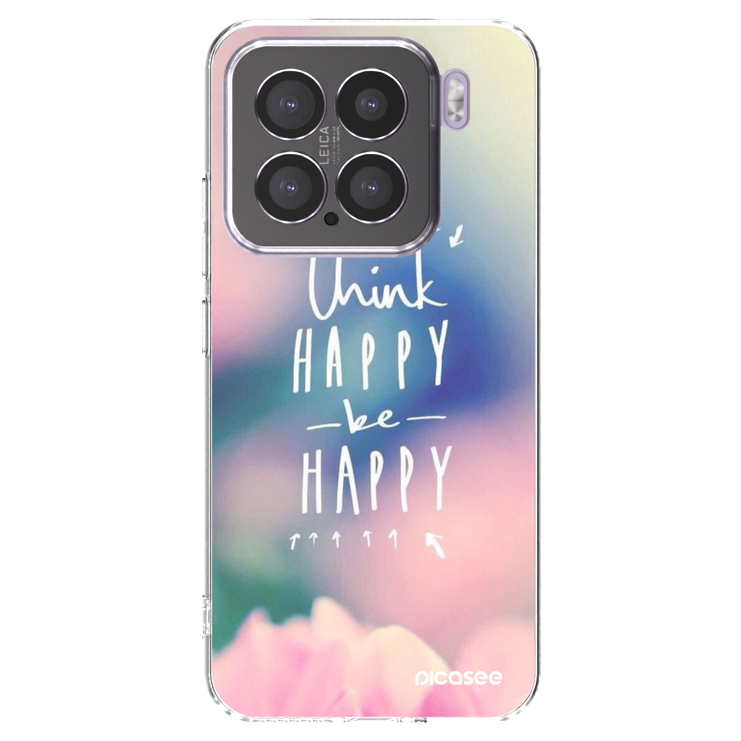 Picasee διαφανής θήκη σιλικόνης Xiaomi 15 - Think happy be happy