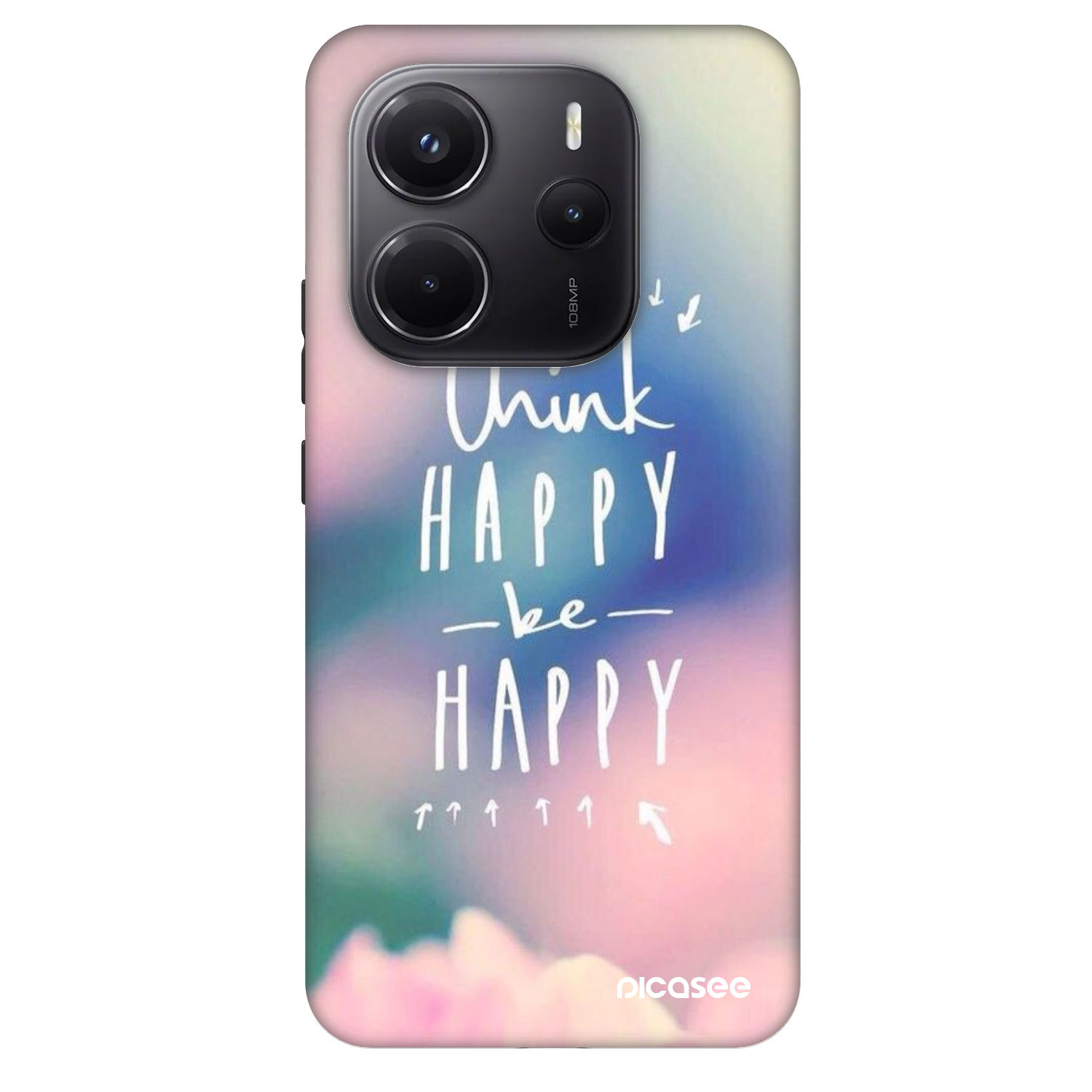 Picasee Fashion Case για Xiaomi Redmi Note 14 5G - Think happy be happy