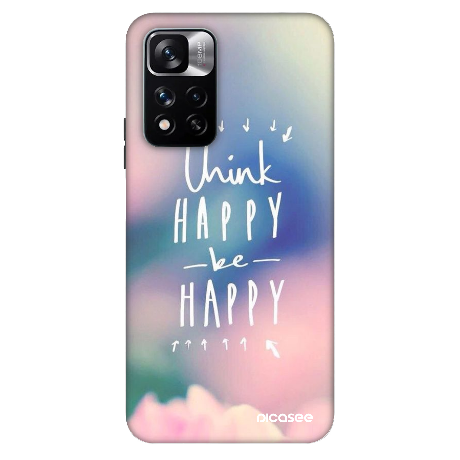Picasee Fashion Case για Xiaomi Redmi Note 11 Pro 5G - Think happy be happy