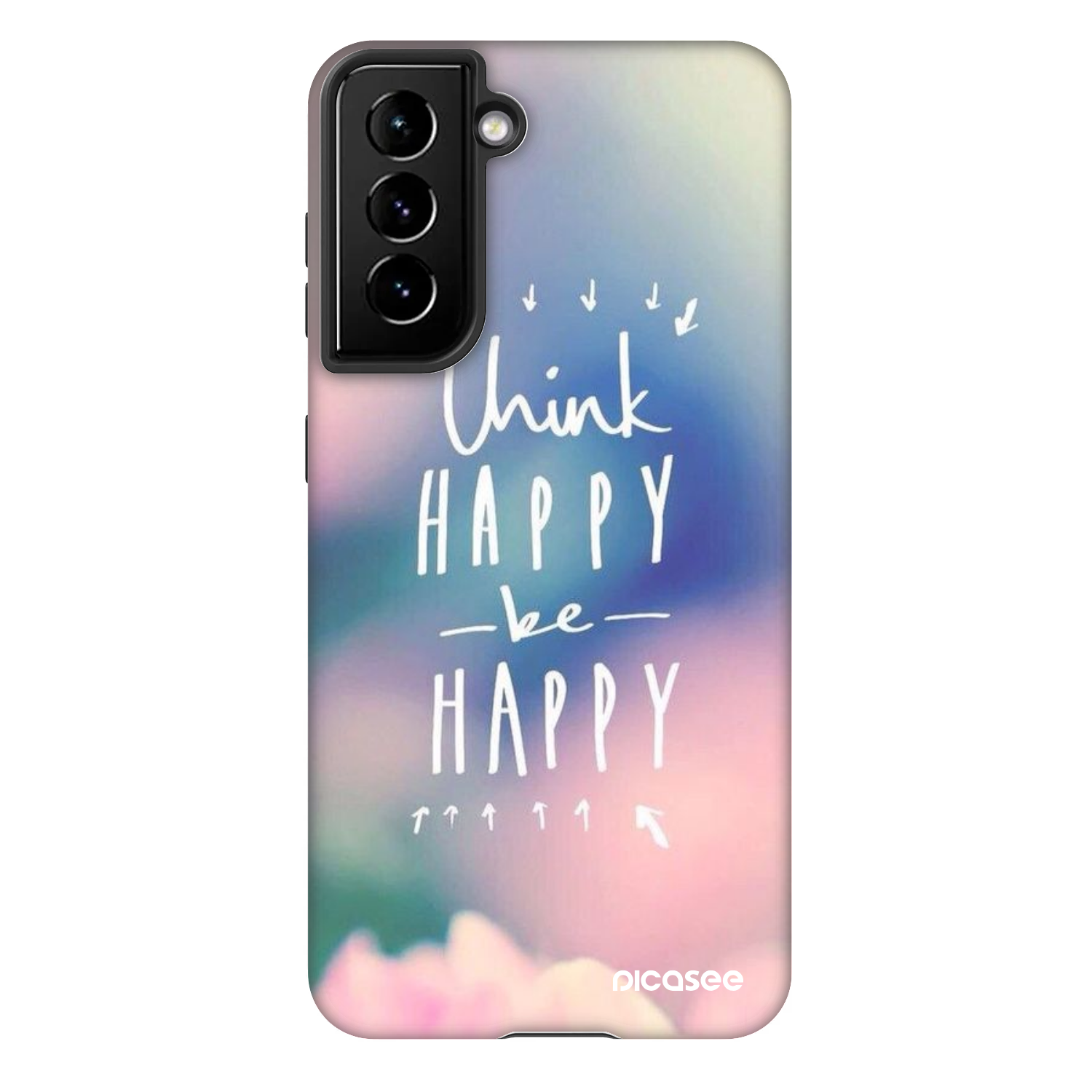 Picasee Fashion Case για Samsung Galaxy S21 5G G991B - Think happy be happy