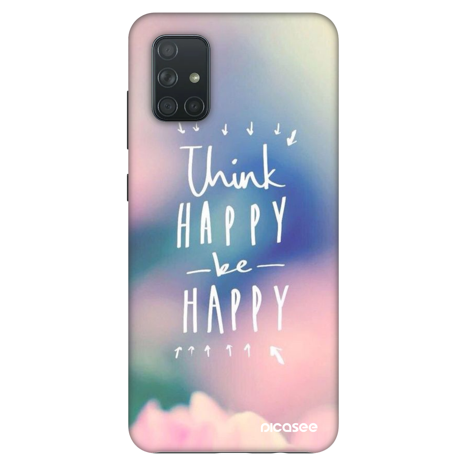 Picasee Fashion Case για Samsung Galaxy A71 A715F - Think happy be happy