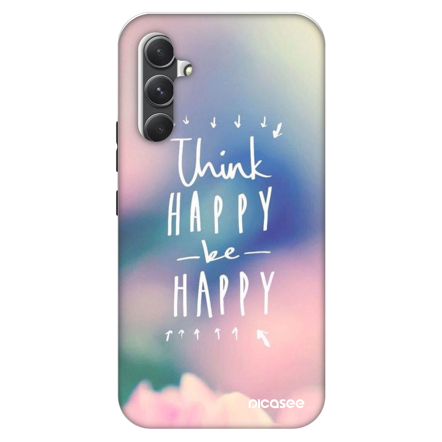 Picasee Fashion Case για Samsung Galaxy A34 5G A346B - Think happy be happy