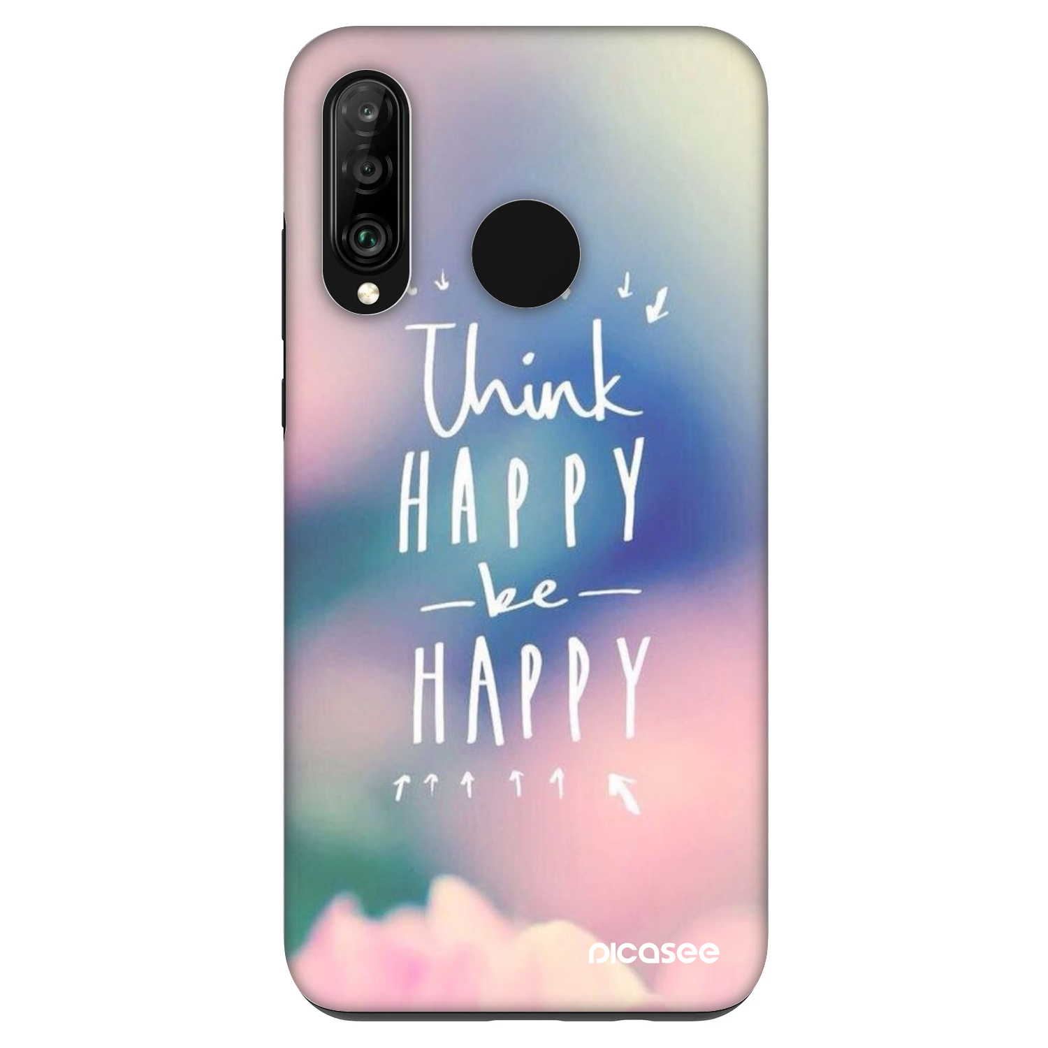 Picasee Fashion Case για Huawei P30 Lite - Think happy be happy