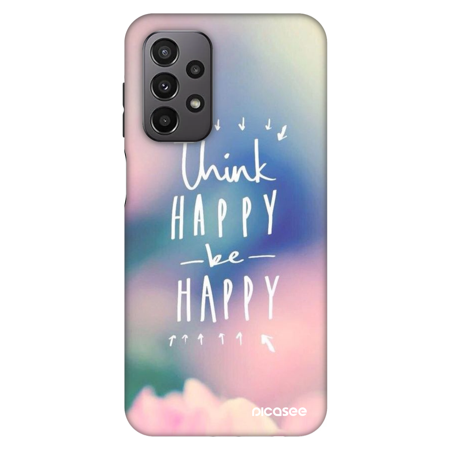 Picasee Fashion Case για Samsung Galaxy A23 A235F 4G - Think happy be happy