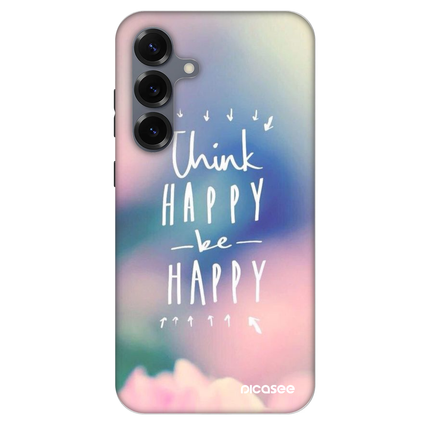 Picasee Fashion Case PowerShare pro Samsung Galaxy S25+ 5G - Think happy be happy