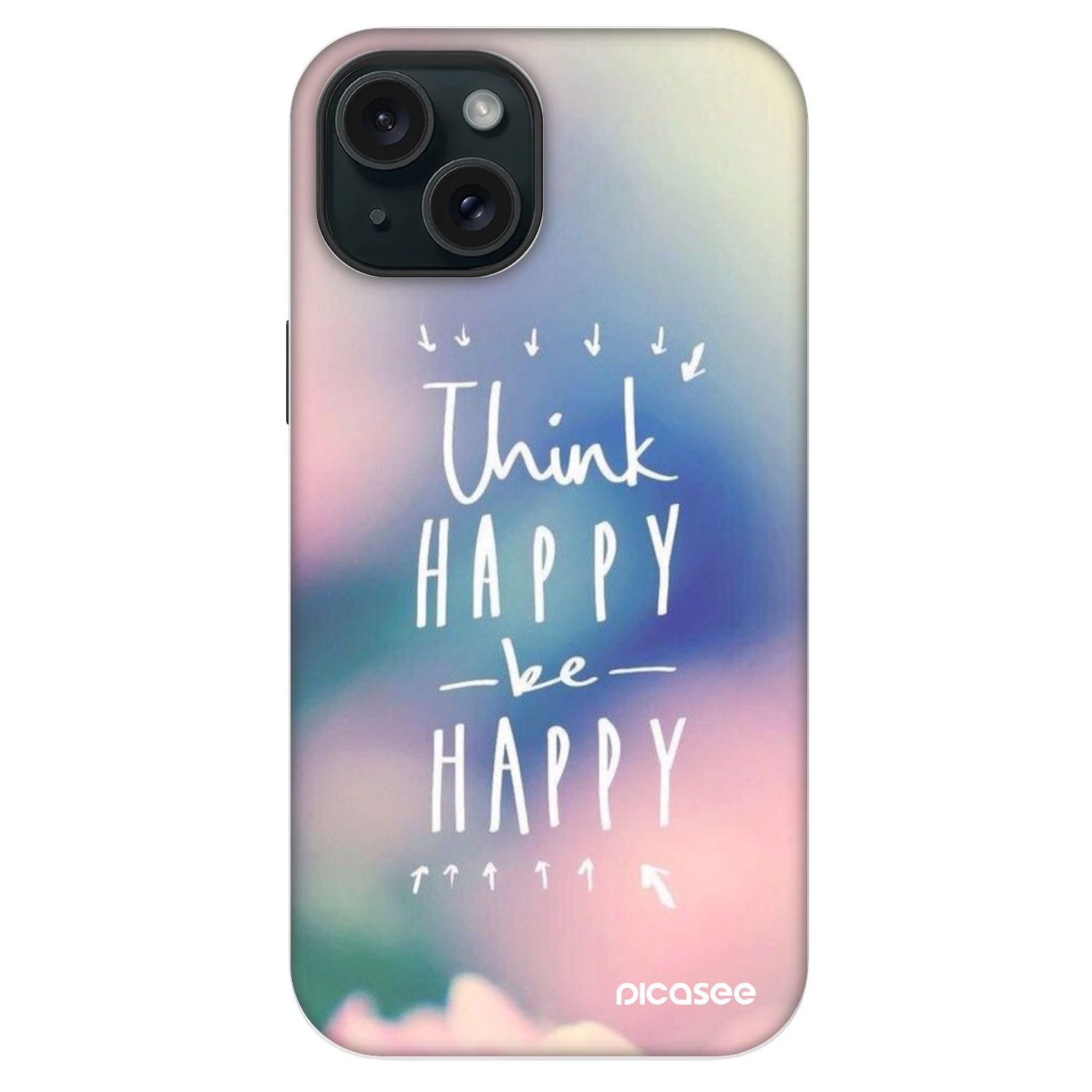 Picasee Fashion Case MagSafe για Apple iPhone 14 - Think happy be happy