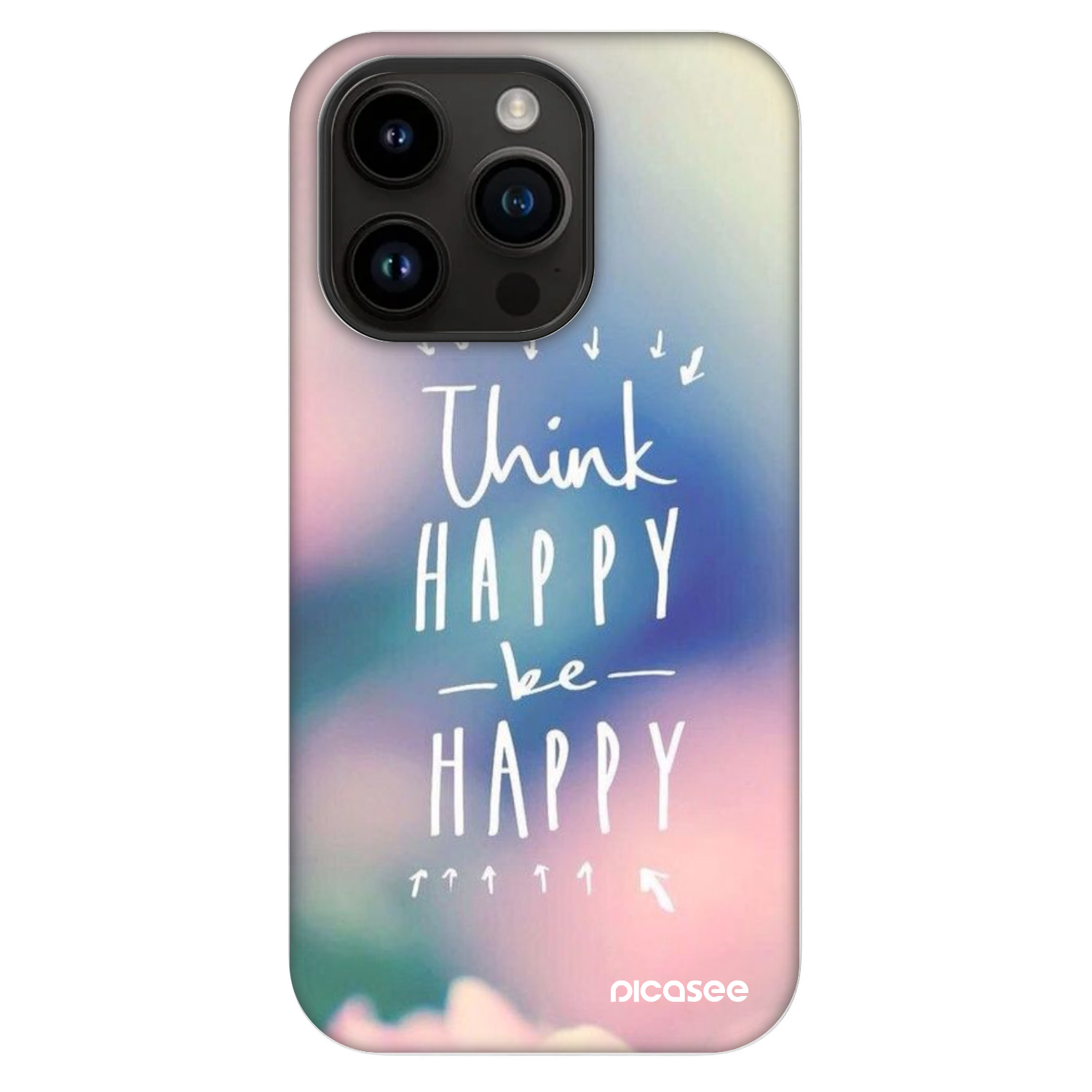 Picasee Fashion Case MagSafe για Apple iPhone 14 Pro - Think happy be happy